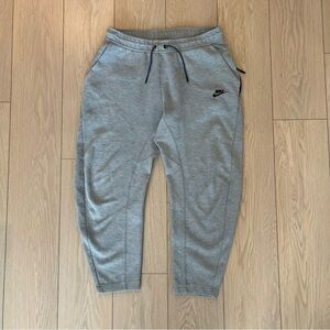 Nike Tech Fleece Joggers Silver Pants Size Medium